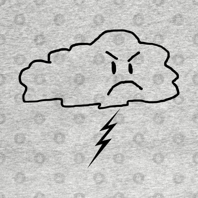 Angry Cloud by M.Y